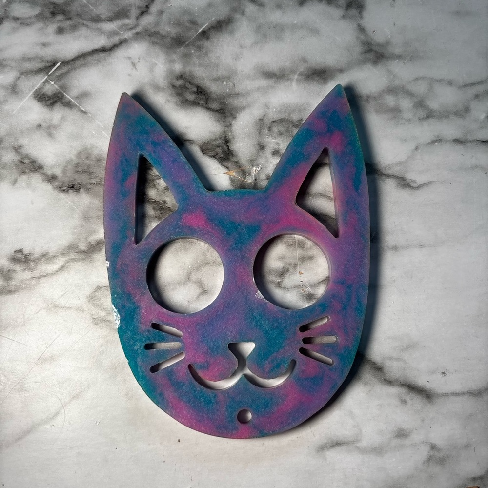 Cat keychain self defense Cosmic Sparkle-NEW